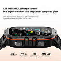 TechRaze C26 Smartwatch 1.96 inch screen amoled 